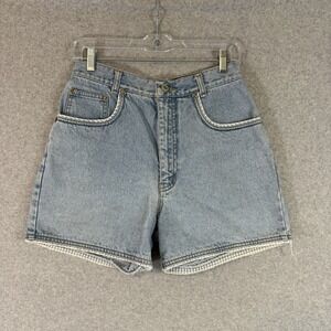 Vintage lawman shorts womens 28 denim mini high rise